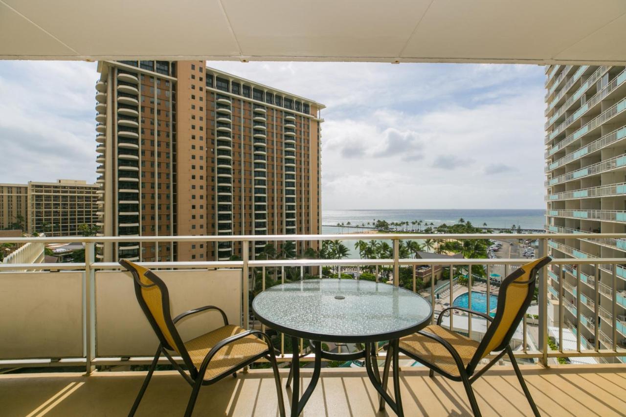 Ilikai Tower One Bedroom Lagoon View Waikiki Condos With Lanai & Free Wifi 檀香山 客房 照片