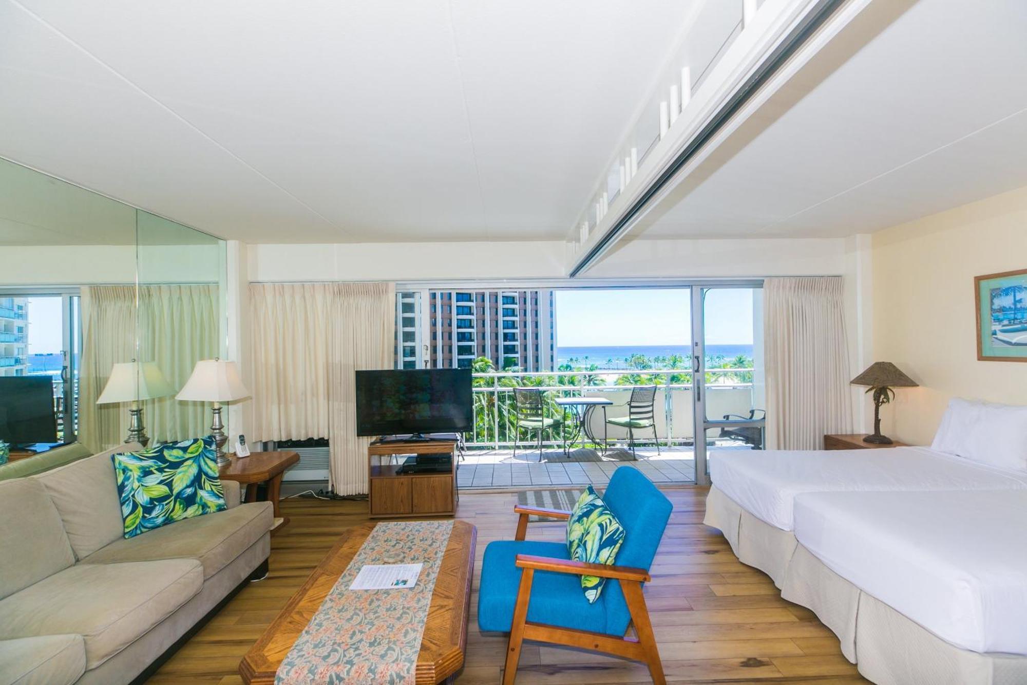 Ilikai Tower One Bedroom Lagoon View Waikiki Condos With Lanai & Free Wifi 檀香山 客房 照片