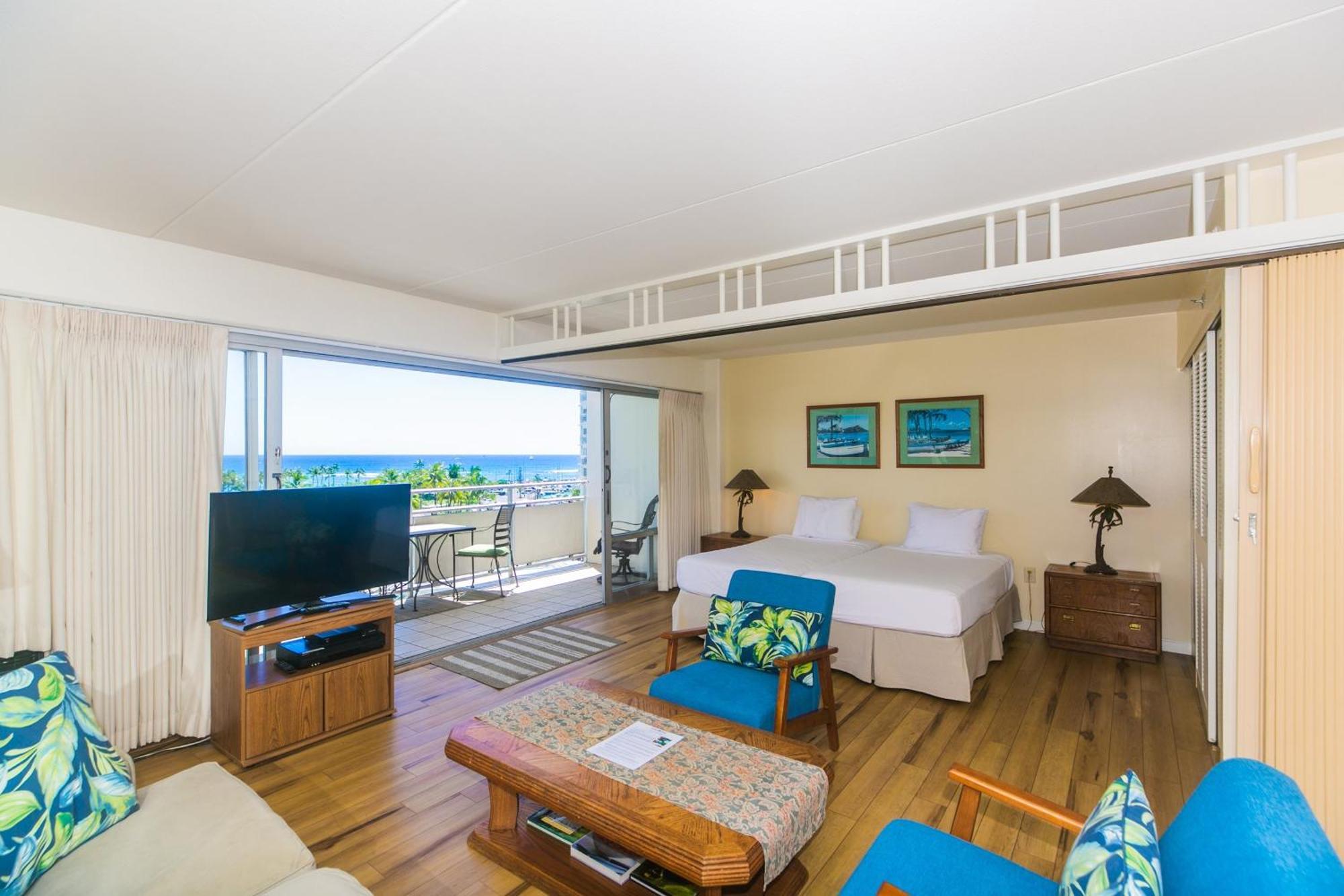 Ilikai Tower One Bedroom Lagoon View Waikiki Condos With Lanai & Free Wifi 檀香山 客房 照片