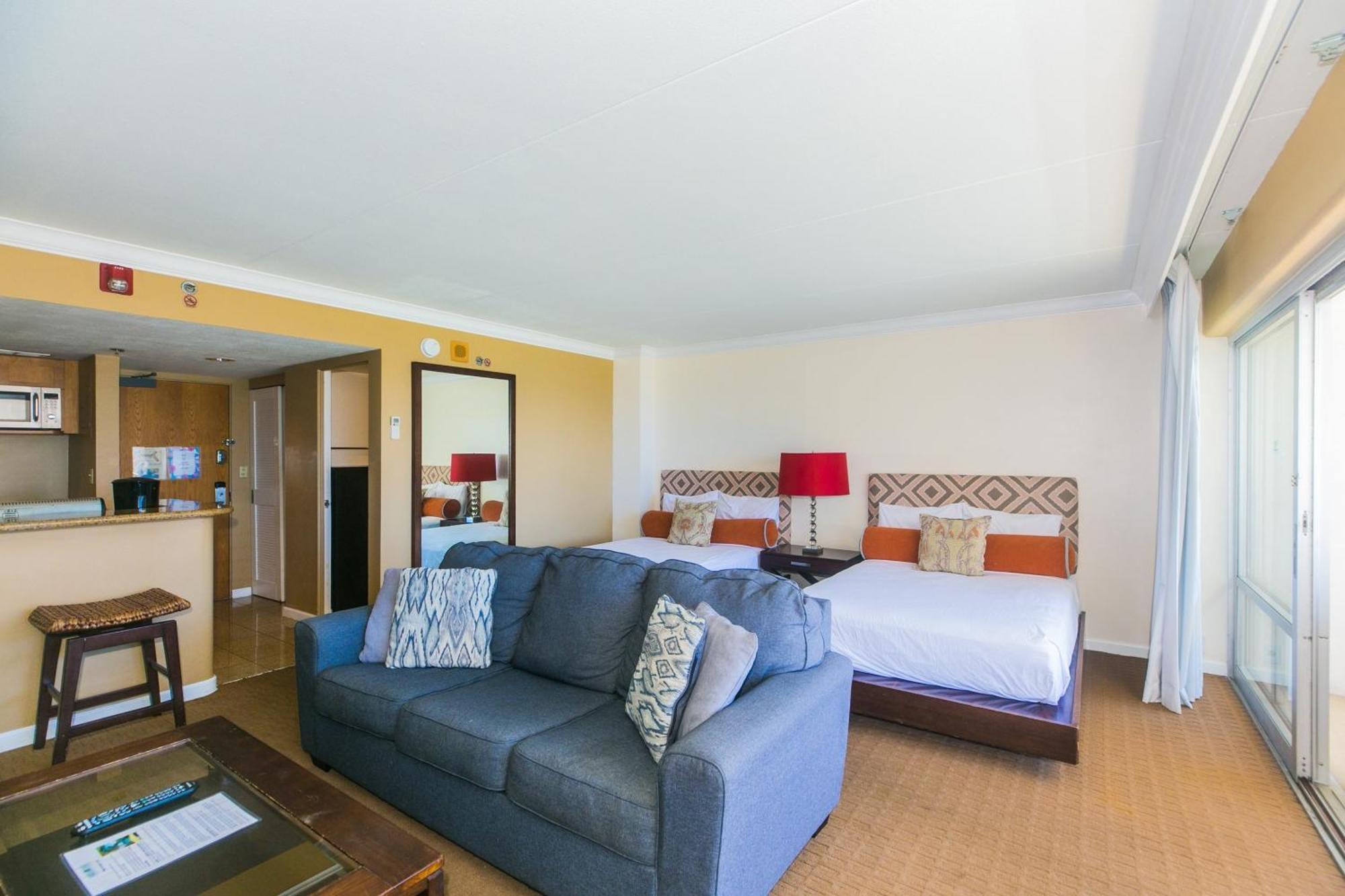 Ilikai Tower One Bedroom Lagoon View Waikiki Condos With Lanai & Free Wifi 檀香山 客房 照片