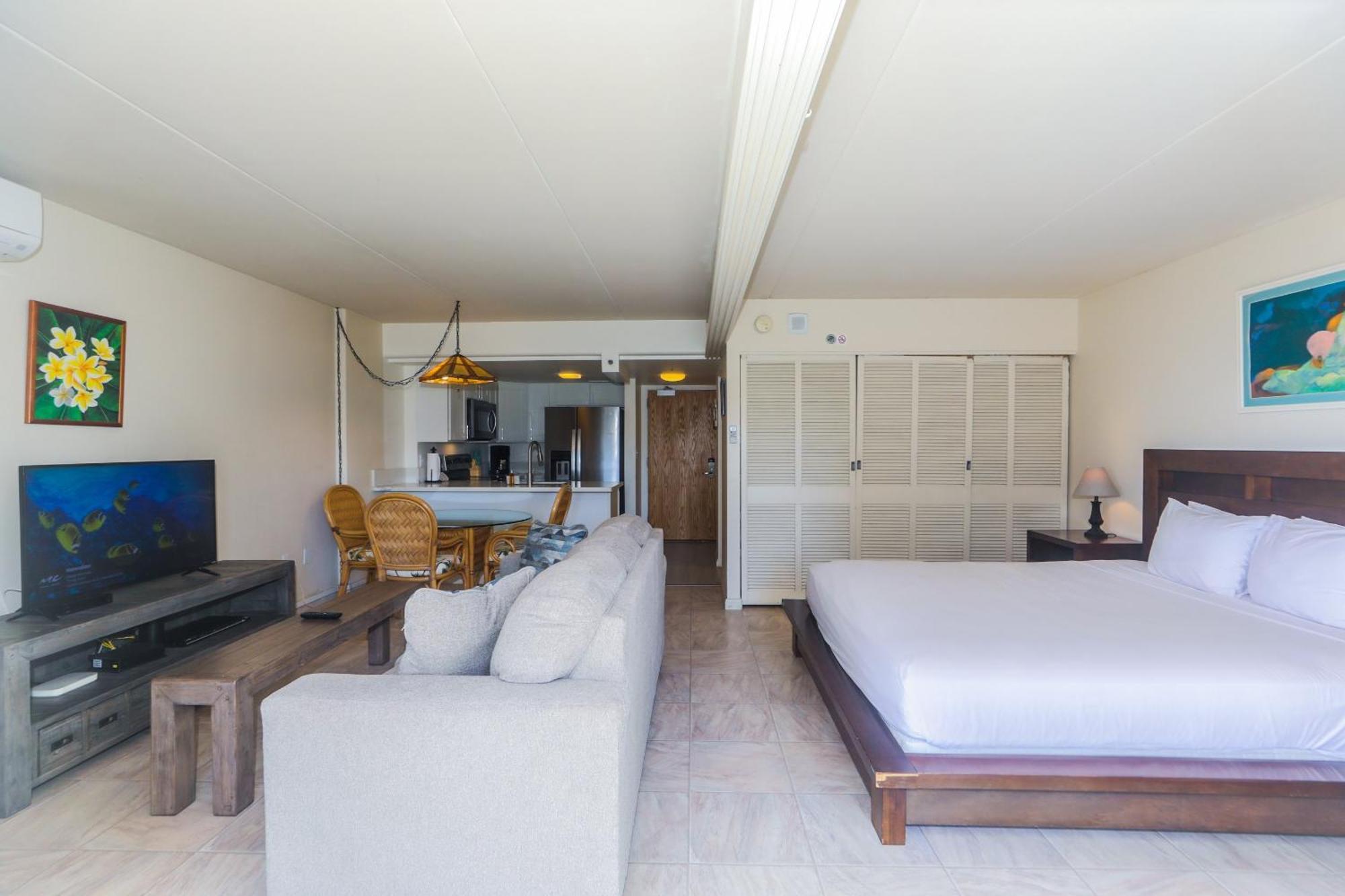 Ilikai Tower One Bedroom Lagoon View Waikiki Condos With Lanai & Free Wifi 檀香山 客房 照片