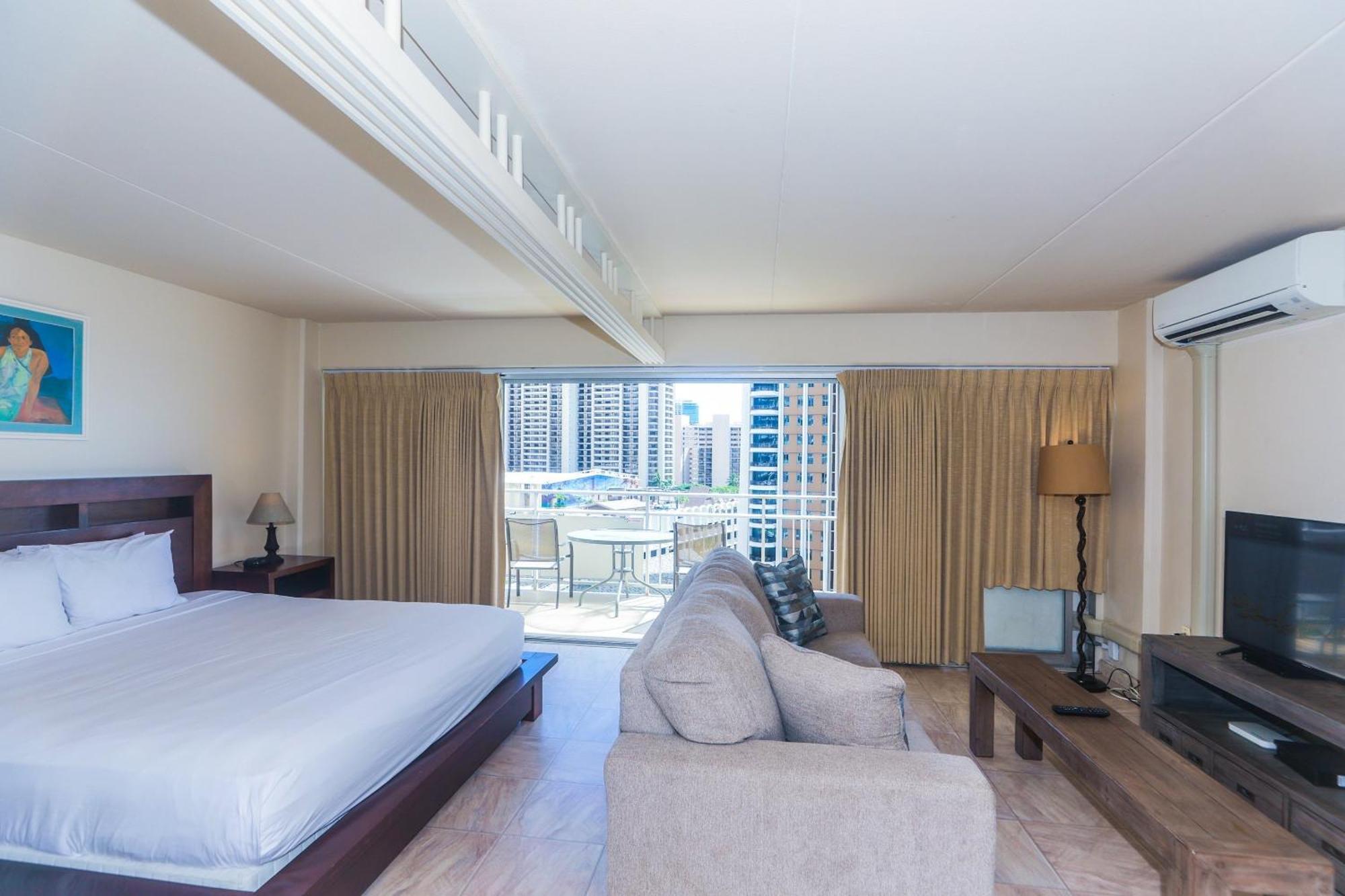 Ilikai Tower One Bedroom Lagoon View Waikiki Condos With Lanai & Free Wifi 檀香山 客房 照片